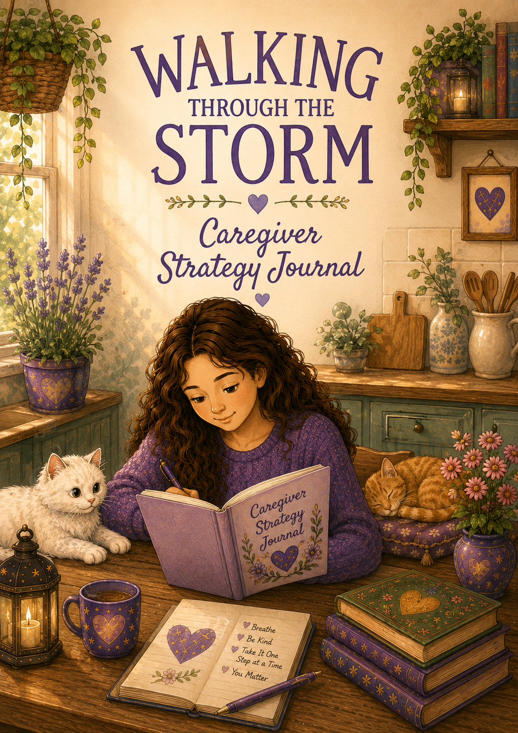 Supplied Walking Through the Storm Caregiver Strategy Journal cover